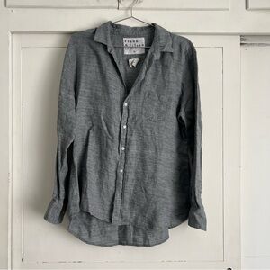 Frank & Eileen Gray Button-Up Shirt